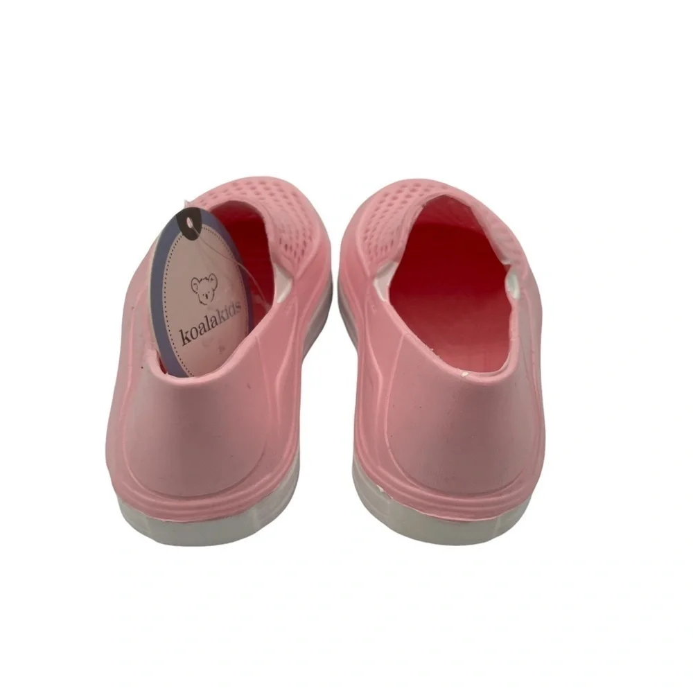 NWT Koala Kids Pink Slip On Water Shoes Size 7 Toddler Girl's